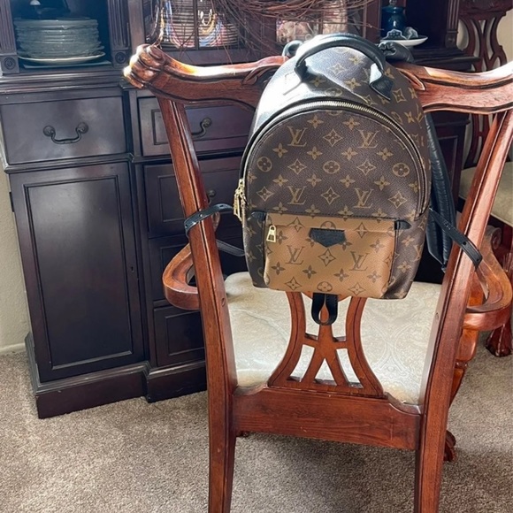 Louis Vuitton reverse monogram backpack (palm springs) - Picture 9 of 15